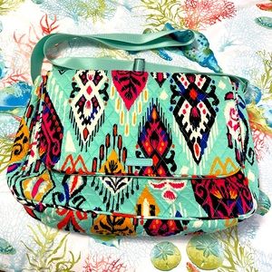Vera Bradley laptop messenger bag